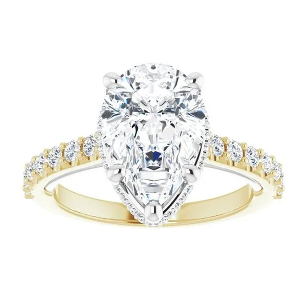 Hidden Halo-Style Engagement Ring Image 3 Arezzo Jewelers Elmwood Park, IL