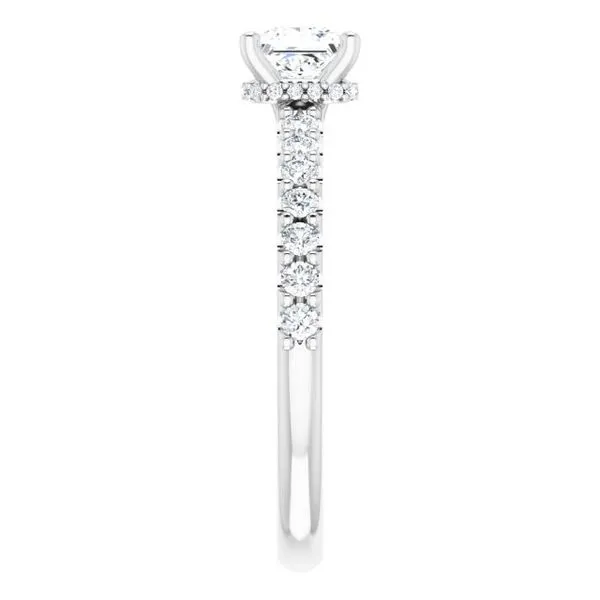 Hidden Halo-Style Engagement Ring Image 4 Arezzo Jewelers Elmwood Park, IL