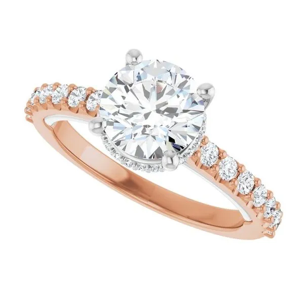 Hidden Halo-Style Engagement Ring Image 5 Shipley's Fine Jewelry Hampstead, MD