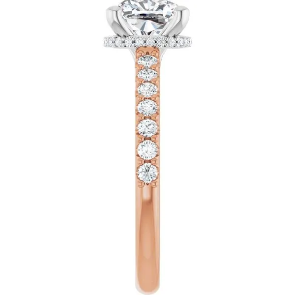 Hidden Halo-Style Engagement Ring Image 4 Arezzo Jewelers Elmwood Park, IL