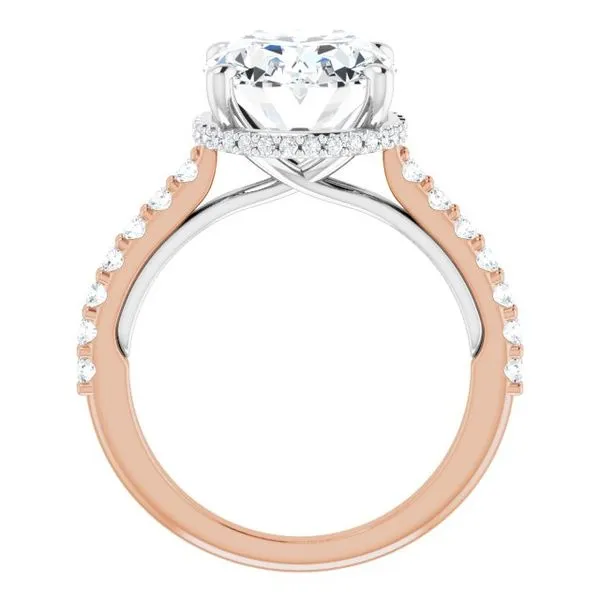 Hidden Halo-Style Engagement Ring Image 2 Rox Atlanta Jewelers Decatur, GA