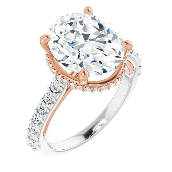 Hidden Halo-Style Engagement Ring Rox Atlanta Jewelers Decatur, GA