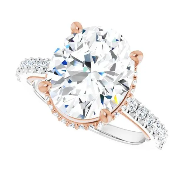 Hidden Halo-Style Engagement Ring Image 5 Rox Atlanta Jewelers Decatur, GA