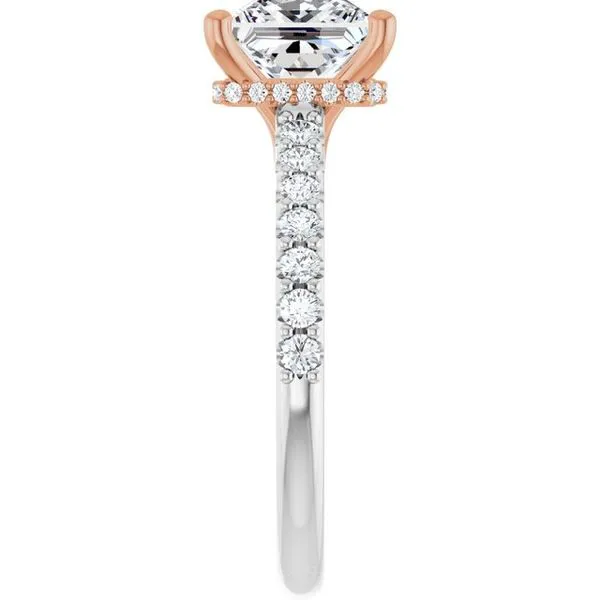 Hidden Halo-Style Engagement Ring Image 4 Arezzo Jewelers Elmwood Park, IL