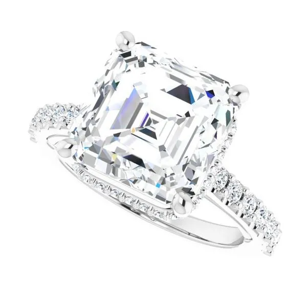 Hidden Halo-Style Engagement Ring Image 5 Rox Atlanta Jewelers Decatur, GA