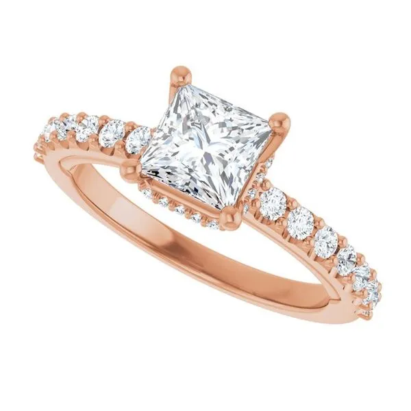 Hidden Halo-Style Engagement Ring Image 5 Rox Atlanta Jewelers Decatur, GA