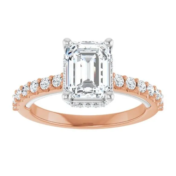 Hidden Halo-Style Engagement Ring Image 3 Dripping Diamonds Dripping Springs, TX