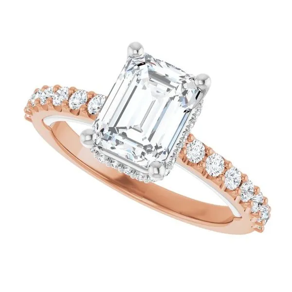 Hidden Halo-Style Engagement Ring Image 5 Dripping Diamonds Dripping Springs, TX