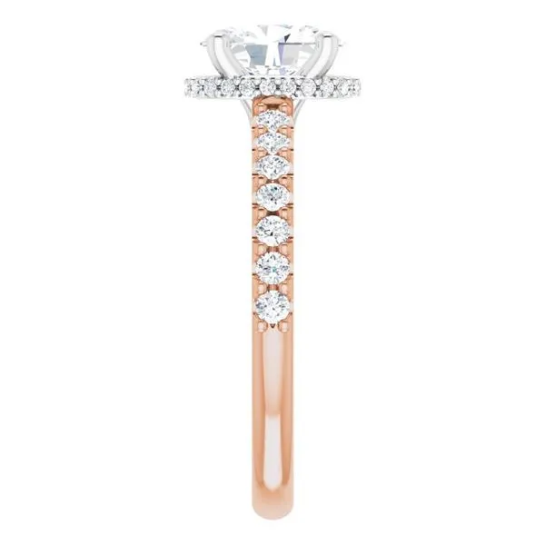 Hidden Halo-Style Engagement Ring Image 4 Arezzo Jewelers Elmwood Park, IL