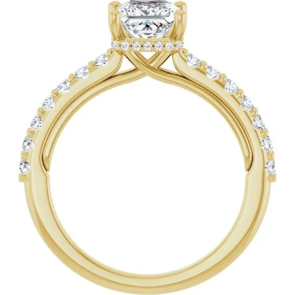 Hidden Halo-Style Engagement Ring Image 2 Mark Jewellers La Crosse, WI