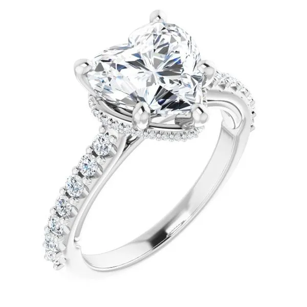 Hidden Halo-Style Engagement Ring Rox Atlanta Jewelers Decatur, GA