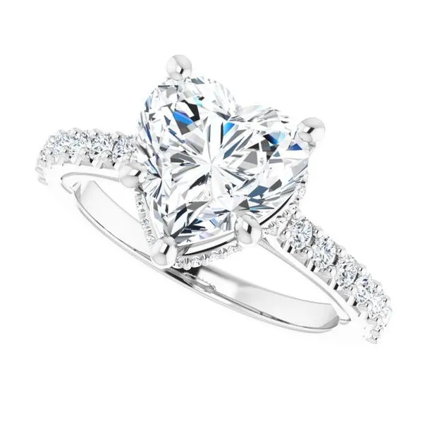 Hidden Halo-Style Engagement Ring Image 5 Rox Atlanta Jewelers Decatur, GA