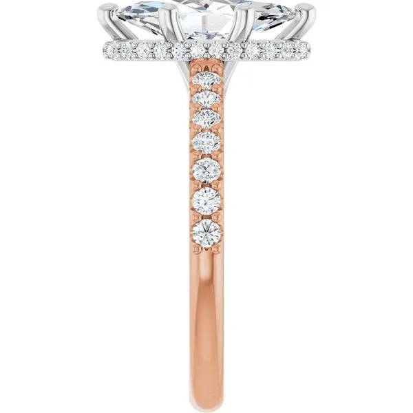 Hidden Halo-Style Engagement Ring Image 4 Arezzo Jewelers Elmwood Park, IL