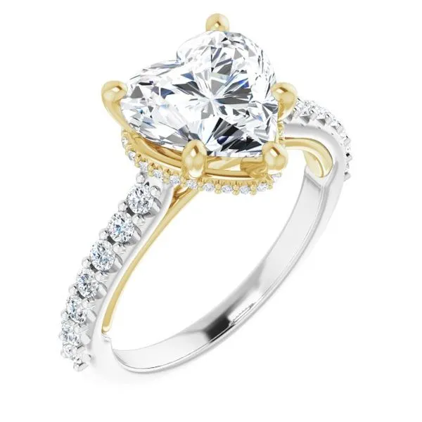 Hidden Halo-Style Engagement Ring Austin's Fine Diamonds & Jewelry Lyndhurst, NJ