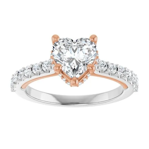 Hidden Halo-Style Engagement Ring Image 3 Rox Atlanta Jewelers Decatur, GA
