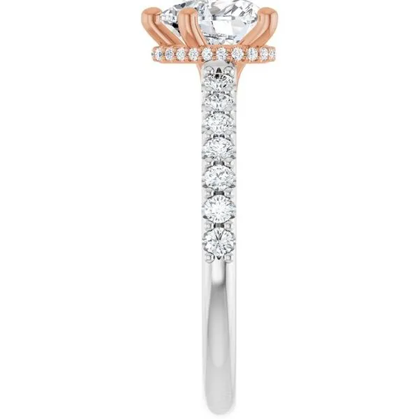 Hidden Halo-Style Engagement Ring Image 4 Arezzo Jewelers Elmwood Park, IL