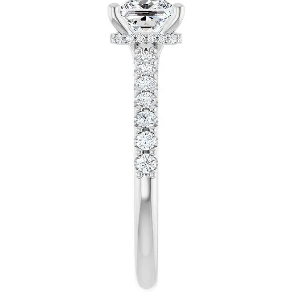 Hidden Halo-Style Engagement Ring Image 4 Austin's Fine Diamonds & Jewelry Lyndhurst, NJ