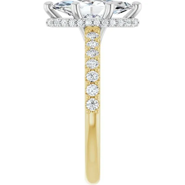 Hidden Halo-Style Engagement Ring Image 4 Arezzo Jewelers Elmwood Park, IL