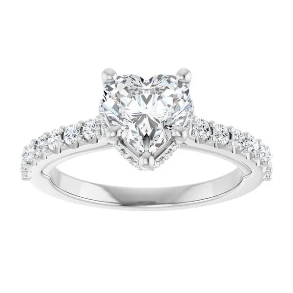 Hidden Halo-Style Engagement Ring Image 3 Rox Atlanta Jewelers Decatur, GA