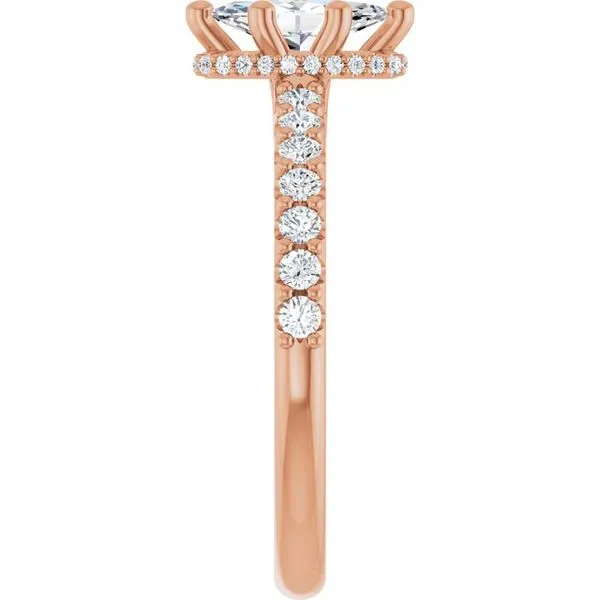 Hidden Halo-Style Engagement Ring Image 4 Arezzo Jewelers Elmwood Park, IL