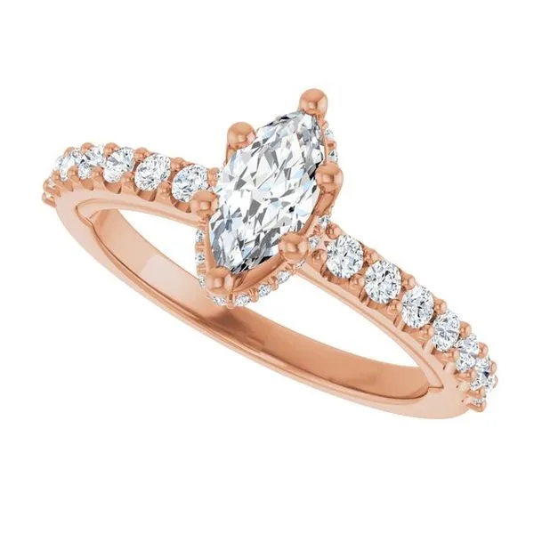 Hidden Halo-Style Engagement Ring Image 5 Dripping Diamonds Dripping Springs, TX