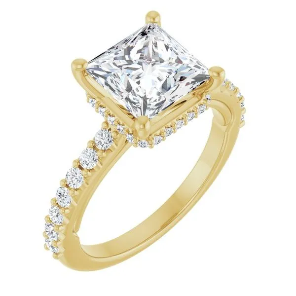 Hidden Halo-Style Engagement Ring Austin's Fine Diamonds & Jewelry Lyndhurst, NJ