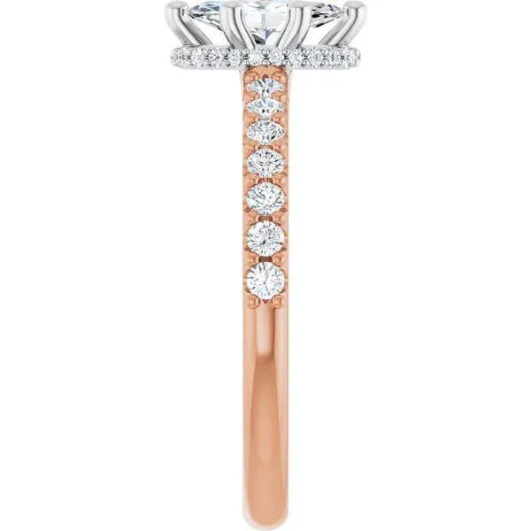 Hidden Halo-Style Engagement Ring Image 4 Mark Jewellers La Crosse, WI