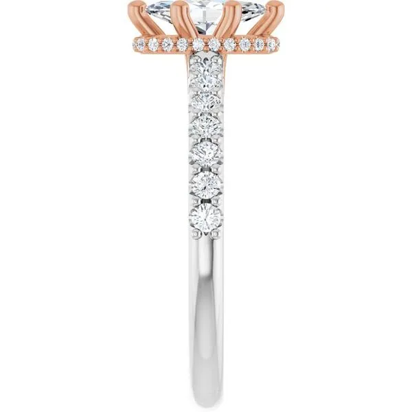 Hidden Halo-Style Engagement Ring Image 4 Rox Atlanta Jewelers Decatur, GA