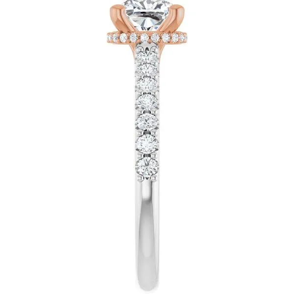 Hidden Halo-Style Engagement Ring Image 4 Austin's Fine Diamonds & Jewelry Lyndhurst, NJ
