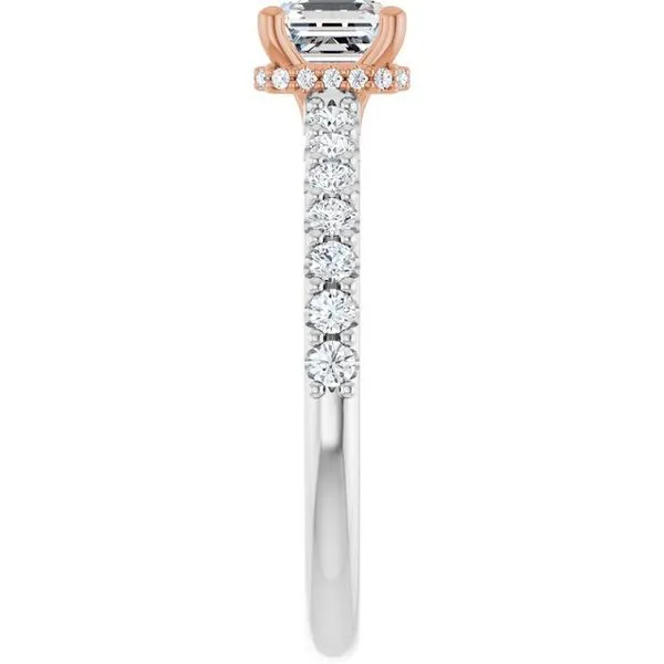Hidden Halo-Style Engagement Ring Image 4 Arezzo Jewelers Elmwood Park, IL