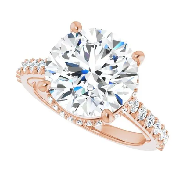 Hidden Halo-Style Engagement Ring Image 5 Austin's Fine Diamonds & Jewelry Lyndhurst, NJ