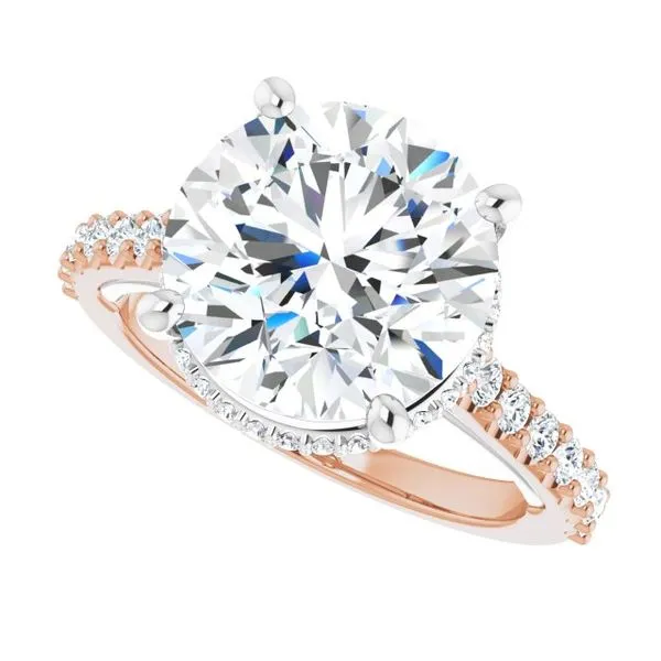 Hidden Halo-Style Engagement Ring Image 5 Paul James Jewelers Angels Camp, CA