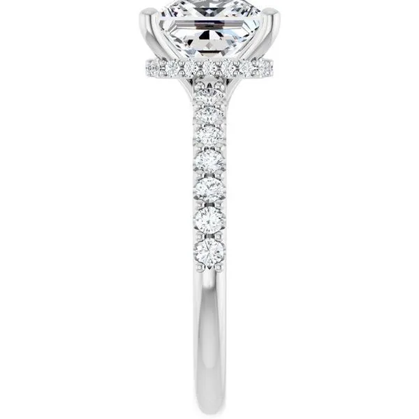 Hidden Halo-Style Engagement Ring Image 4 Arezzo Jewelers Elmwood Park, IL