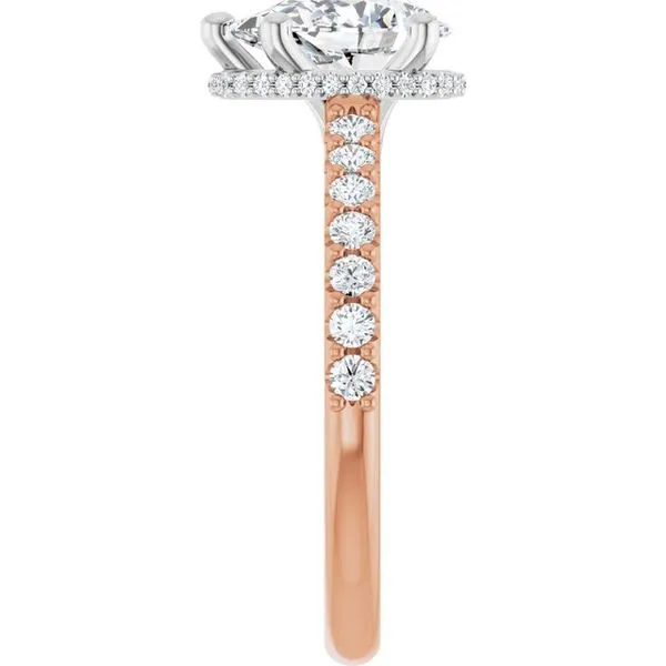 Hidden Halo-Style Engagement Ring Image 4 Austin's Fine Diamonds & Jewelry Lyndhurst, NJ
