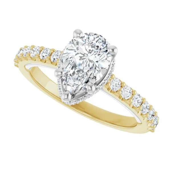 Hidden Halo-Style Engagement Ring Image 5 Shipley's Fine Jewelry Hampstead, MD