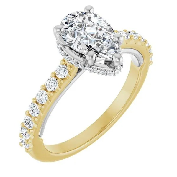 Hidden Halo-Style Engagement Ring Arezzo Jewelers Elmwood Park, IL