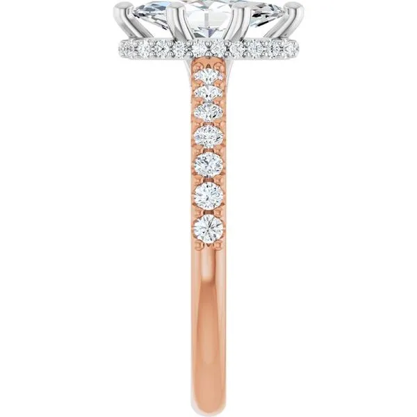 Hidden Halo-Style Engagement Ring Image 4 Rox Atlanta Jewelers Decatur, GA