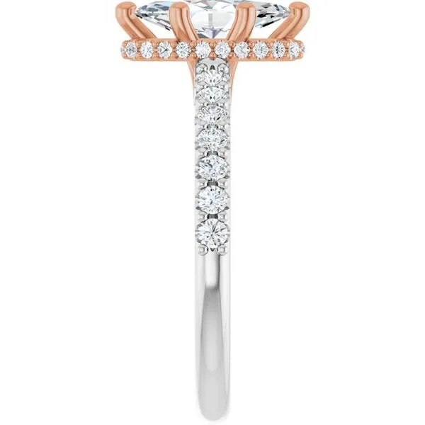 Hidden Halo-Style Engagement Ring Image 4 Arezzo Jewelers Elmwood Park, IL