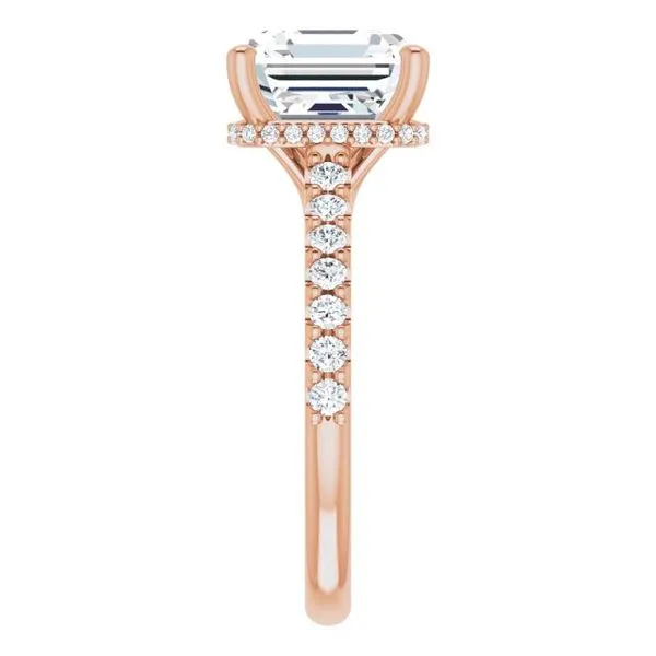 Hidden Halo-Style Engagement Ring Image 4 Arezzo Jewelers Elmwood Park, IL