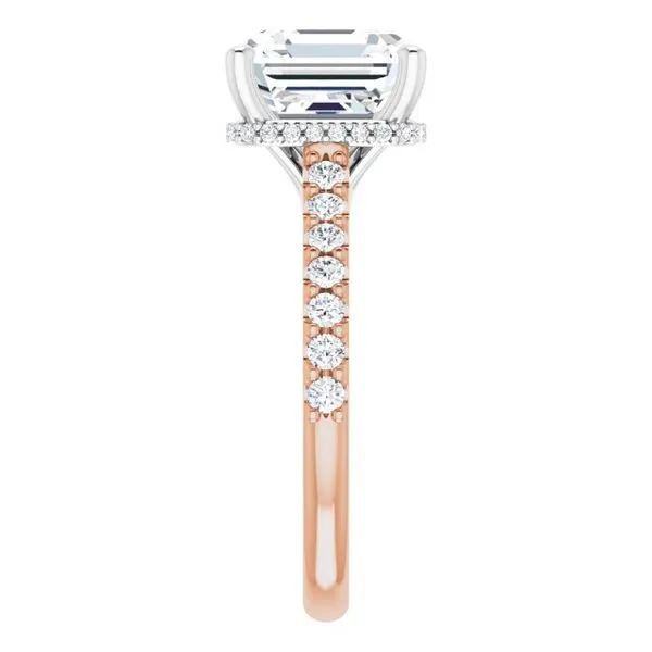 Hidden Halo-Style Engagement Ring Image 4 Arezzo Jewelers Elmwood Park, IL