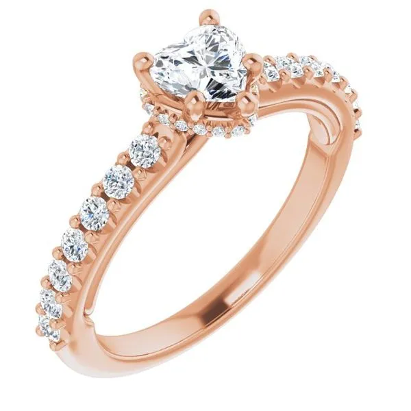 Hidden Halo-Style Engagement Ring Shipley's Fine Jewelry Hampstead, MD