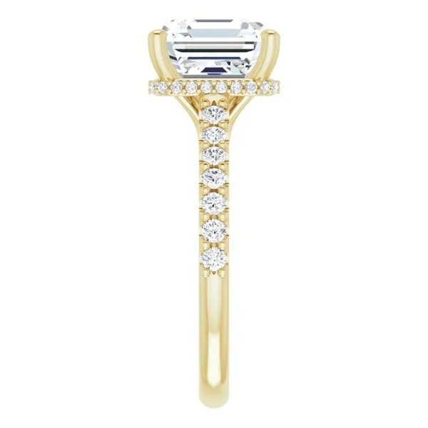 Hidden Halo-Style Engagement Ring Image 4 Arezzo Jewelers Elmwood Park, IL