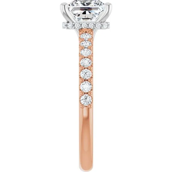 Hidden Halo-Style Engagement Ring Image 4 Rox Atlanta Jewelers Decatur, GA