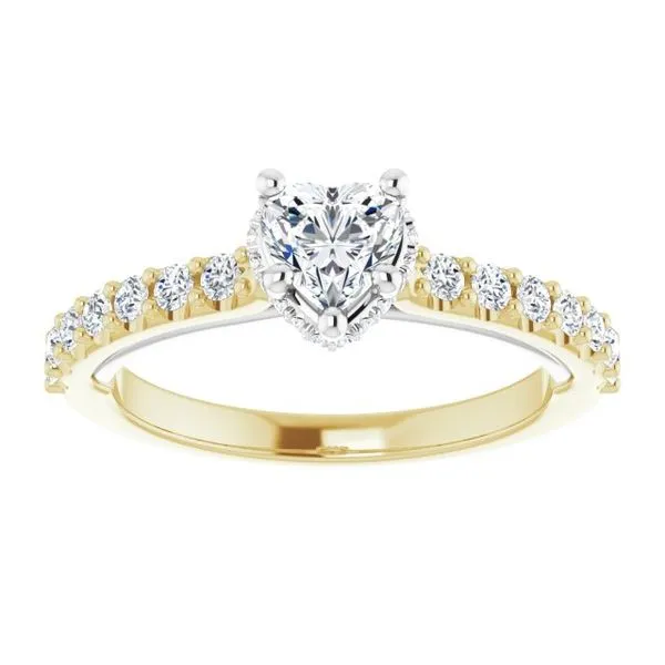 Hidden Halo-Style Engagement Ring Image 3 Rox Atlanta Jewelers Decatur, GA