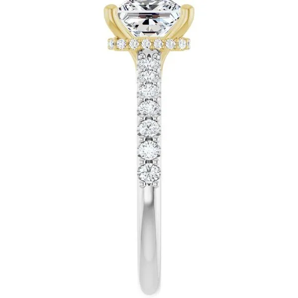 Hidden Halo-Style Engagement Ring Image 4 Arezzo Jewelers Elmwood Park, IL