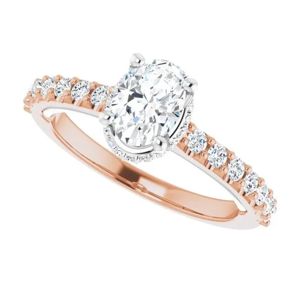 Hidden Halo-Style Engagement Ring Image 5 Rox Atlanta Jewelers Decatur, GA