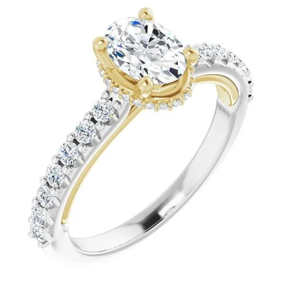 Hidden Halo-Style Engagement Ring Austin's Fine Diamonds & Jewelry Lyndhurst, NJ