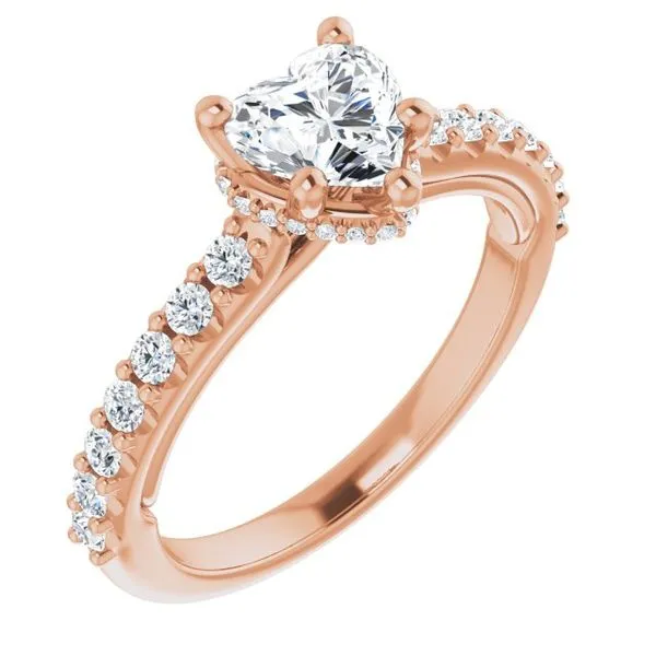 Hidden Halo-Style Engagement Ring Clater Jewelers Louisville, KY
