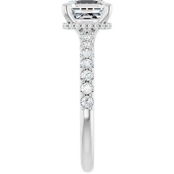 Hidden Halo-Style Engagement Ring Image 4 Dripping Diamonds Dripping Springs, TX