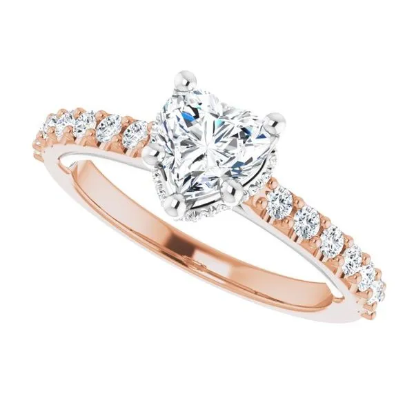 Hidden Halo-Style Engagement Ring Image 5 Rox Atlanta Jewelers Decatur, GA